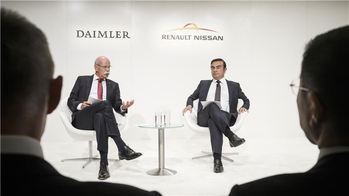 Концерн Daimler AG и альянс Renault-Nissan расширили сотрудничество в 2015 году.